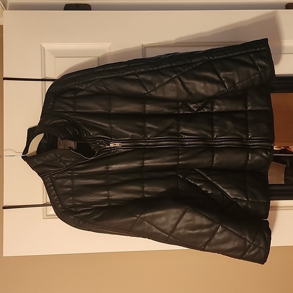 Free People Vegan Leather Dolman Jacket - Picture 8 of 11